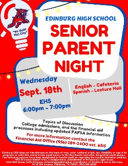 Senior Parent Night